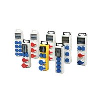 Boîtier de jonction électrique portable personnalisé HY-CUS-B0003 en ABS, boîtier combiné, station d'alimentation temporaire, boîte de prises 12V 12A