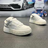 Chaussures Décontractées Confortables et Tendance pour Hommes, Idéales pour Étudiants, à Semelles Épaisses Rehaussantes