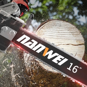 <span class=keywords><strong>Nanwei</strong></span> <span class=keywords><strong>เลื่อย</strong></span>ไฟฟ้า42V 16 ", <span class=keywords><strong>เลื่อย</strong></span>โซ่ไฟฟ้าแบตเตอรี่เลื่อยตัดเหล็กที่จับกล้องส่องทางไกลพับได้สำหรับไม้ - Product Image 4