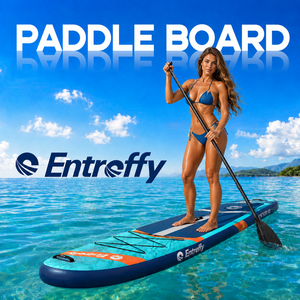 ENTROFFY MOQ1 Planche de <span class=keywords><strong>SUP</strong></span> avec rembourrage en EVA stable, coutures renforcées, pour usage en club de location et formation, avec emballage personnalisé et logo sur mesure, marque privé<span class=keywords><strong>e</strong></span> - Product Image 1