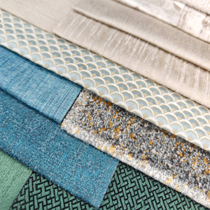 <span class=keywords><strong>Tela</strong></span> de Tapicería de Terciopelo Jacquard de Lujo, Gruesa, 100% Poliéster, <span class=keywords><strong>para</strong></span> Sofás, Sillones, Textiles <span class=keywords><strong>para</strong></span> el Hogar, Patrón de Lino de Algodón - Product Image 2