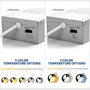 ไฟดาวน์ไลท์แบบปรับความสว่างได้ 5 ระดับ / ไฟแผง LED สเปกตรัมเต็มรูปแบบ - Product Image 4