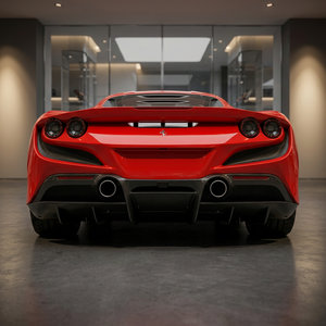 Difusor Trasero Estilo OEM para Ferrari F8 Spider, Material de Carbono Seco, 2019-, Fácil Instalación - Product Image 3
