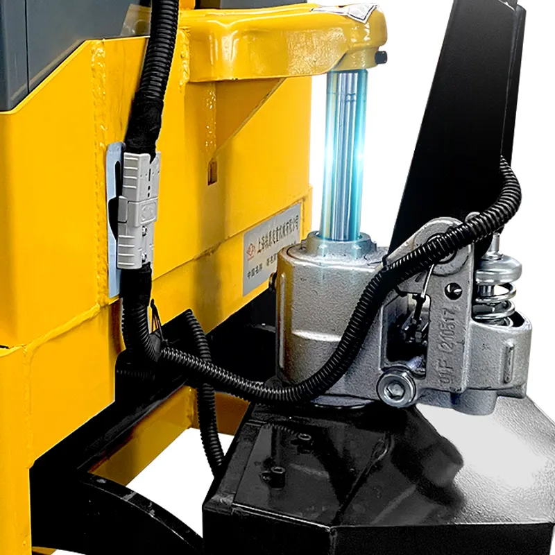 Özelleştirilebilir güçlü kapasiteli elektrikli forklift Jack için pil gücü elektrikli palet kamyon