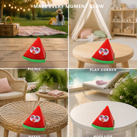 Promotieartikelen Schattige Watermeloen Schakelaar Nachtlampje Kinderkamer, Cartoon Fruitlamp Individuele Kleurenverpakking Party Favoren