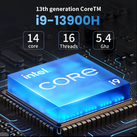 Nouvel ordinateur portable avec écran IPS de 16 pouces, Windows 11 Pro, processeur Intel de 13e génération Core i9-13900H 16 cœurs, 16 Go de RAM, 144 Hz, SSD, RTX 4060 dédié au jeu