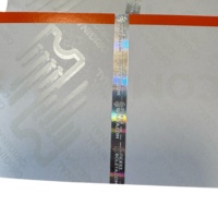 Papel térmico Cartón Estampado en caliente Holograma Impresión Invisible Uv Fluorescencia Tinta Seguridad Entradas