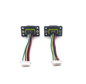 ซ็อกเก็ตชนิดบัดกรีเข้ารหัสตัวเชื่อมต่อเซอร์โวมอเตอร์7P - Product Image 4