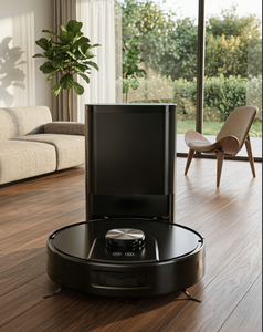 ZV2L-SJ การเชื่อมต่อ WiFi OLED ระบบทำความสะอาดอัตโนมัติ ระบบนำทางด้วยเลเซอร์ หุ่นยนต์กวาดบ้าน - Product Image 1