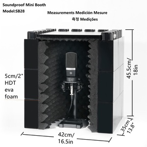Coblocks Microphone cách âm màn hình khổng lồ khối xây dựng ghi âm Thiết bị phòng thu chuyên nghiệp cách âm giải pháp - Product Image 5