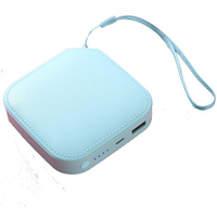 Optimisation du produit, mini batterie externe portable, alimentation haute capacité, cadeau mobile d'extérieur, logo, batteries externes 5000mAh