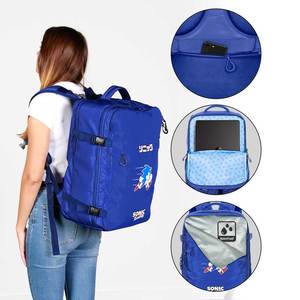 Karactermania For Sonic The Hedgehog Action-Large Mercury Sac à dos de voyage 47x23x33cm, Bleu - Product Image 4