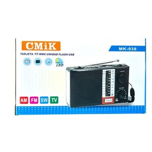 Radio FM portable MK938 en gros avec compatibilité carte SD et USB pour le divertissement nomade - Product Image 2