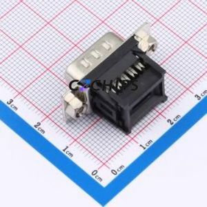 X0709WT7B3 D-Sub/VGA Connector Connector ( Connector Type: Standard D-Sub )( Gender: Male )( Total Number of PINs: 9P ) - Product Image 2
