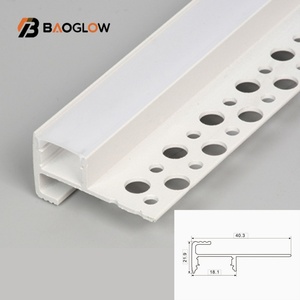 New Design Wholesale Stair Handrail Handle Free Drawers Aluminum Led Aluminum Profile Led Strip Channel Customizable - Product Image 1