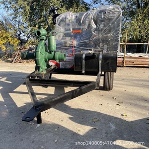 Bomba de Riego Diésel de 120 CV y 4 Cilindros, Tipo 300, de Alta Presión y Gran Caudal, Bomba de Agua para Aspersores Agrícolas - Product Image 3