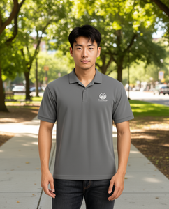 เสื้อโปโลชายแบรนด์สั่งทำ แขนสั้น สีพื้น ผ้าคอตตอนผสมโพลีเอสเตอร์ ระบายอากาศได้ดี สวมใส่สบาย  ปักโลโก้ด้านหน้าได้ - Product Image 2