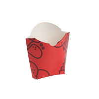 Boîtes d'emballage en papier pour hamburgers français avec logo de conteneur rapide, emballage personnalisé à emporter pour poulet, boîtes d'emballage alimentaire