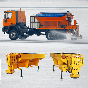 Winter Road Maintenance Drive Engine Tailgate Mounted Salt <b>Spreader</b> 0.3/0.5m Capacity for Pickup Trucks Municipal Tailgate Sprea - Product Image 2