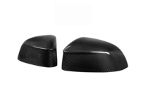 Coque de rétroviseur de style OEM en fibre de carbone sèche préimprégnée de qualité supérieure pour BMW X3 G01 X4 G02 X5 G05 X6 G06 X7 G07