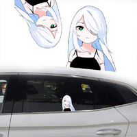 CAN personnalisé course Slap JDM Drift Jap Motion populaire dessin animé Skateboard Anime voiture Slayer luxe lettre vinyle autocollant décalcomanie Peeker