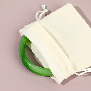 Factory Wholesale Velvet <b>Drawstring</b> Dust <b>Bag</b> Soft Flannel Multi Purpose Storage Pouch Protective Cover <b>Bag</b> for Gifts - Product Image 3