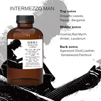 Huile de parfum boisée orientale Intermezzo Man, OEM ODM, huile aromatique concentrée, parfum commercial, parfum d'ambiance, étiquette privée personnalisée
