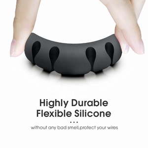 Cable Holder Clips <strong>Desk</strong> Cable Organizer Cord Wire Management for USB Cable Power Cord PC Office - Product Image 3