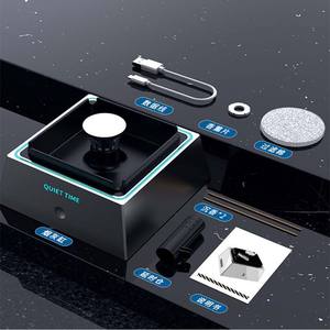 Cendrier électronique sans fumée 2024, purificateur d'air, rechargeable par USB, purificateur d'air pour cigarettes, diffuseur d'arômes de fumée - Product Image 6