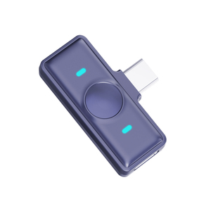 ไมโครโฟนไร้สายแบบหนีบปกเสื้อคู่ 1 Drag 2 Wireless 2.4G ระยะ 50 เมตร สำหรับโทรศัพท์มือถือ - Product Image 5