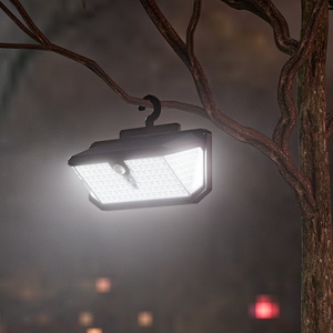 Nueva Lámpara Solar de Seguridad con Sensor de Movimiento, Reflector de 536 LED para Casa, Terraza, Valla, Jardín, Patio, Garaje - Product Image 1