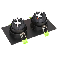 Downlight LED de bureau moderne à haute luminosité Maison et aluminium réglable encastré 7w 9w 10w 12w 15w Dimmable