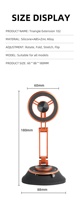 Nouveau support de téléphone universel à ventouse avec bras flexible réglable pour tableau de bord de voiture et fixation murale