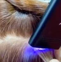 2024 nouveaux outils d'extension de cheveux technologie v-Light perruque pièce vrais cheveux outil de greffe rapide v lumière Extensions de cheveux Kit ensemble