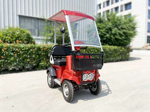 Voiturette électrique monoplace 60V, autonomie 41-59 km, avec auvent solaire, pour club de <span class=keywords><strong>golf</strong></span>, complexe hôtelier, navette à basse vitesse - Product Image 6