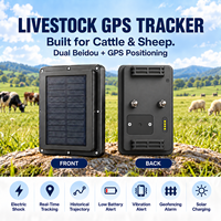 Dispositif de suivi GPS pour animaux, collier électrique portable rechargeable en temps réel, étanche, pour la gestion du bétail