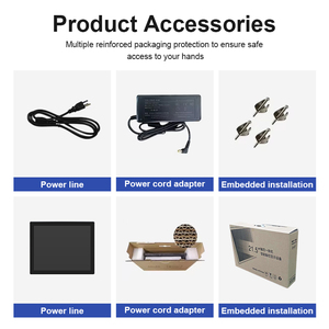 Lamitouch Factory OEM Industrial PC 512g 15.6/21 Inch All In One PC IP65 Linux Win10 Monitor PC Komputer Sentuh untuk Dinding/Terintegrasi