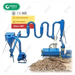 Engineering-Grade Efficiency Sawdust Cat Litter Wood Straw Pellet Machine for Making Grass,Sunflower Coffee Husk,Peanut Shell