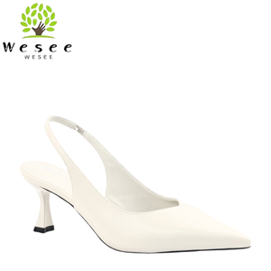 Женские кожаные босоножки с острым носком - Product Image 4