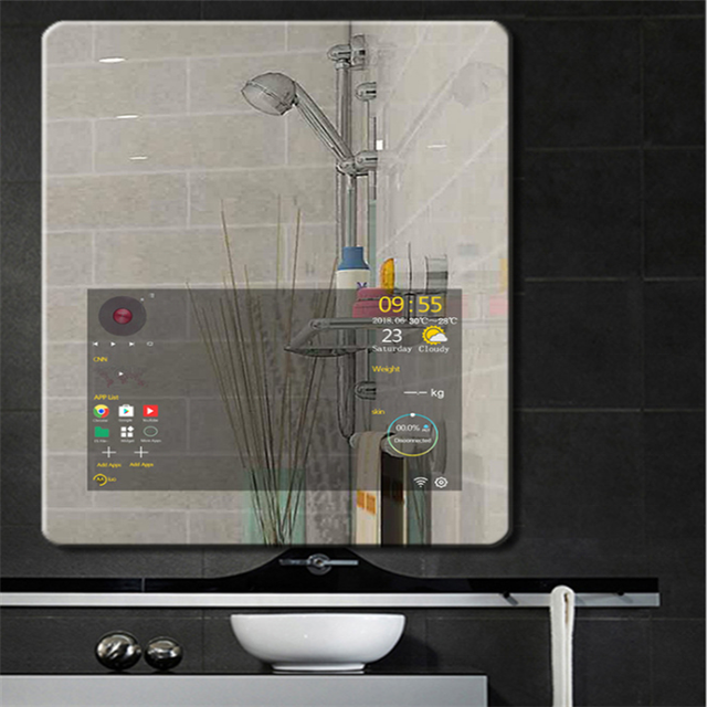 Smart Wifi Android LED Bathroom Touch Screen Smart Mirror