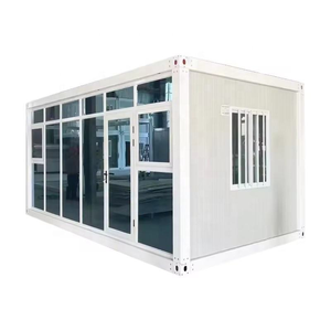 Vente directe usine – Dortoir modulaire pliable et portable à bas prix pour travailleurs, en forme de conteneur plat et emballable - Product Image 1