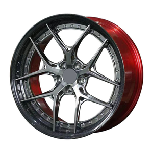 ปรับแต่งล้อแม็กซ์เว้าลึกพิเศษ สีดำแดง ขนาด 20 นิ้ว 21 นิ้ว 5x120 สำหรับล้อรถยนต์ - Product Image 1