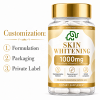 OEM/ODM L-Glutathion Vitamine C Collagène Peptide Capsules blanchissantes pour adultes Gélules Souples Personnalisables Complément de Beauté Sur Mesure