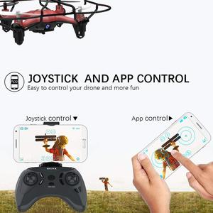 2019 nano drone helicopter Radio control control <span class=keywords><strong>Mobile</strong></span> via wifi quadcopter fpv drone with camera Mini Drône for children - Product Image 2