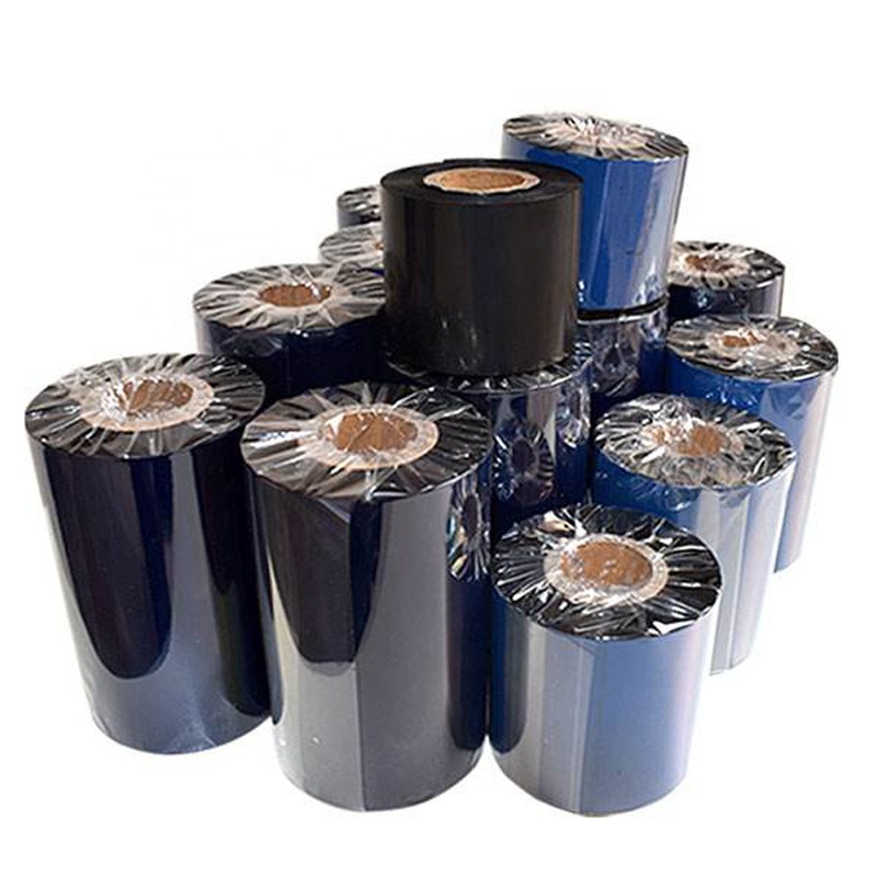 Термотрансферная лента 110 мм Вощеная Смола цветные чернила штрих-код Tto цена печать фольги этикетки принтер лента