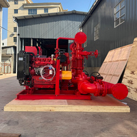 Ensemble de pompes à incendie diesel électriques haute pression pour système d'extinction d'incendie par aspersion et hydrant