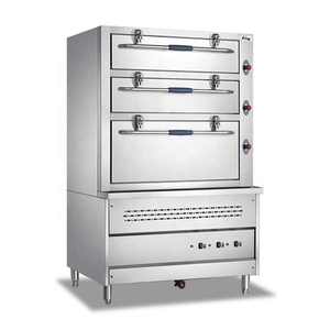 เครื่องนึ่งอาหารทะเล<span class=keywords><strong>3</strong></span>ห้องแบบอิสระตู้นึ่งติ่มซำเครื่องนึ่งข้าวสำหรับการแปรรูปอาหารอุปกรณ์ร้านอาหาร - Product Image 1