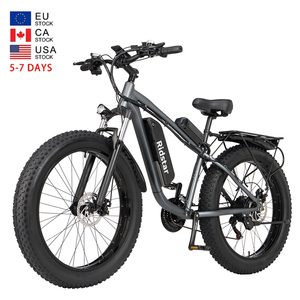 Bicicleta de Montaña Ridstar de 26 Pulgadas, 1000W, 48V, 15AH, Neumáticos Anchos, Bicicleta Híbrida para Adultos, Bicicleta Eléctrica E26 - Product Image 4