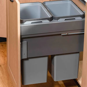 <span class=keywords><strong>Poubelle</strong></span> double extractible <span class=keywords><strong>pour</strong></span> cabine de cuisine PP - Product Image 2