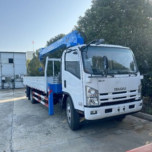 รถบรรทุกติดเครน ISUZU 4x2 ขนาด 5 ตัน บูมยืดไสลด์ เกียร์ธรรมดา ดีเซล ยูโร 4 แรงยกสูง - Product Image 2